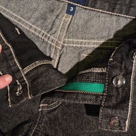 Tommy Jeans Black Junior Shorts - Picture 3 of 6